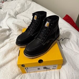 Carhartt Black Waterproof 6-inch Wedge Boot